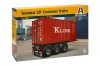 Italeri 3887 TECNOKAR 20 CONTAINER TRAILER 1/24